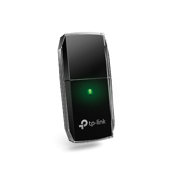 Adaptador inalámbrico USB de banda dual TP-Link AC600 Archer T2U V1