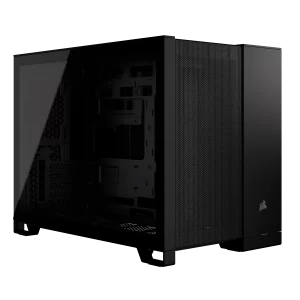 Case de dos cámaras semitorre Corsair 2500D AIRFLOW, negro