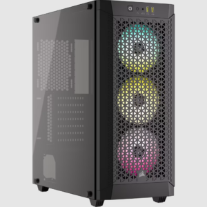 Case ATX semitorre con vidrio templado Corsair 480T RGB Airflow
