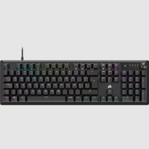 Teclado mecánico para juegos Corsair K70 CORE RGB: Negro Español
