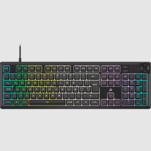 Teclado para juegos Corsair K55 CORE RGB, negro (Español)