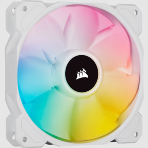 Ventilador PWM de 120 mm Corsair iCUE SP120 RGB ELITE Performance Blanco Unidad