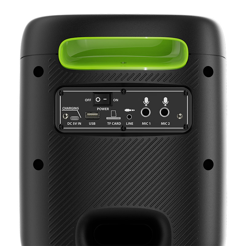 Altavoz portátil Klip Xtreme BoomBlaster con 2 micrófonos KLS-655-2M - Imagen 4