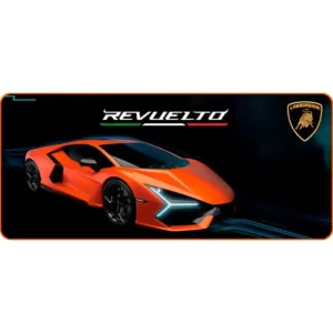 Mousepad gamer Lamborghini Revuelto con superficie antideslizante de alta precisión