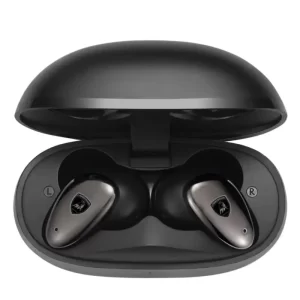 Audífonos inalámbricos Bluetooth Lamborghini TWS 300 negros con estuche de carga y sonido estéreo envolvente