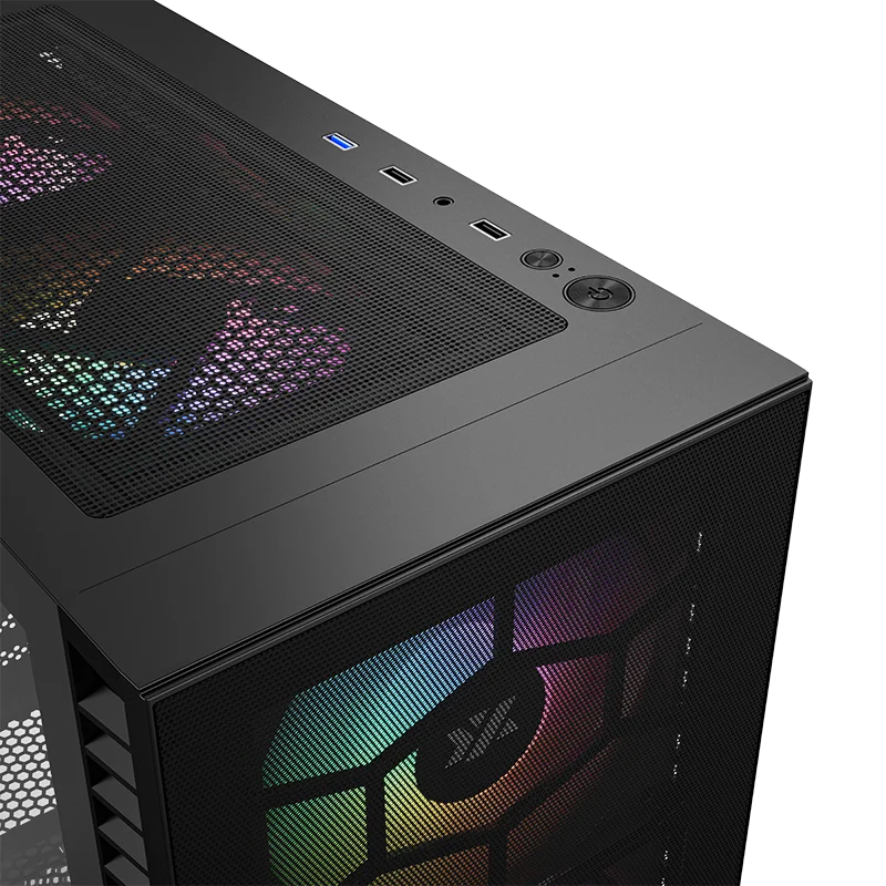 Case XYZ AIRONE 100 MESH Negro - Imagen 4