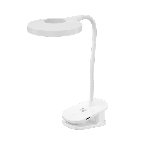 Lámpara de escritorio LED recargable con clip Xtech XTA-703
