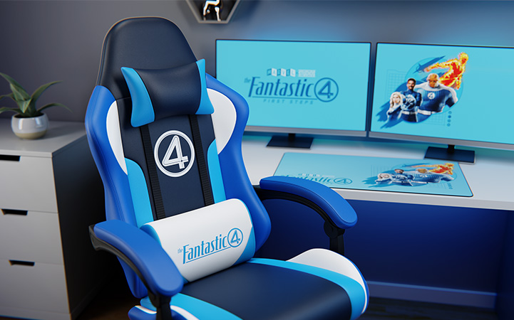 Silla para juegos con respaldo alto Xtech Edición Fantastic 4 - Imagen 2