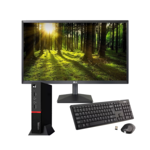 Combo Lenovo Tiny (Ryzen 3 2200GE) Refurbished
