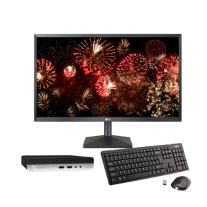 Combo HP Prodesk Mini (Intel Core i3 7ma generacion) Refurbished