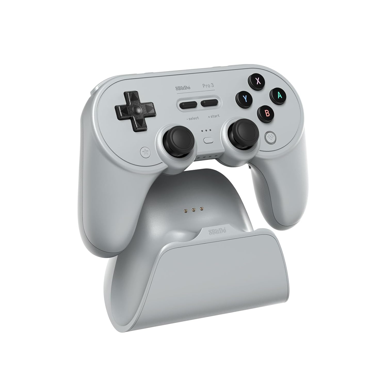 Control 8BitDo Pro 3 Bluetooth para Switch/Switch 2 Gris - Imagen 2