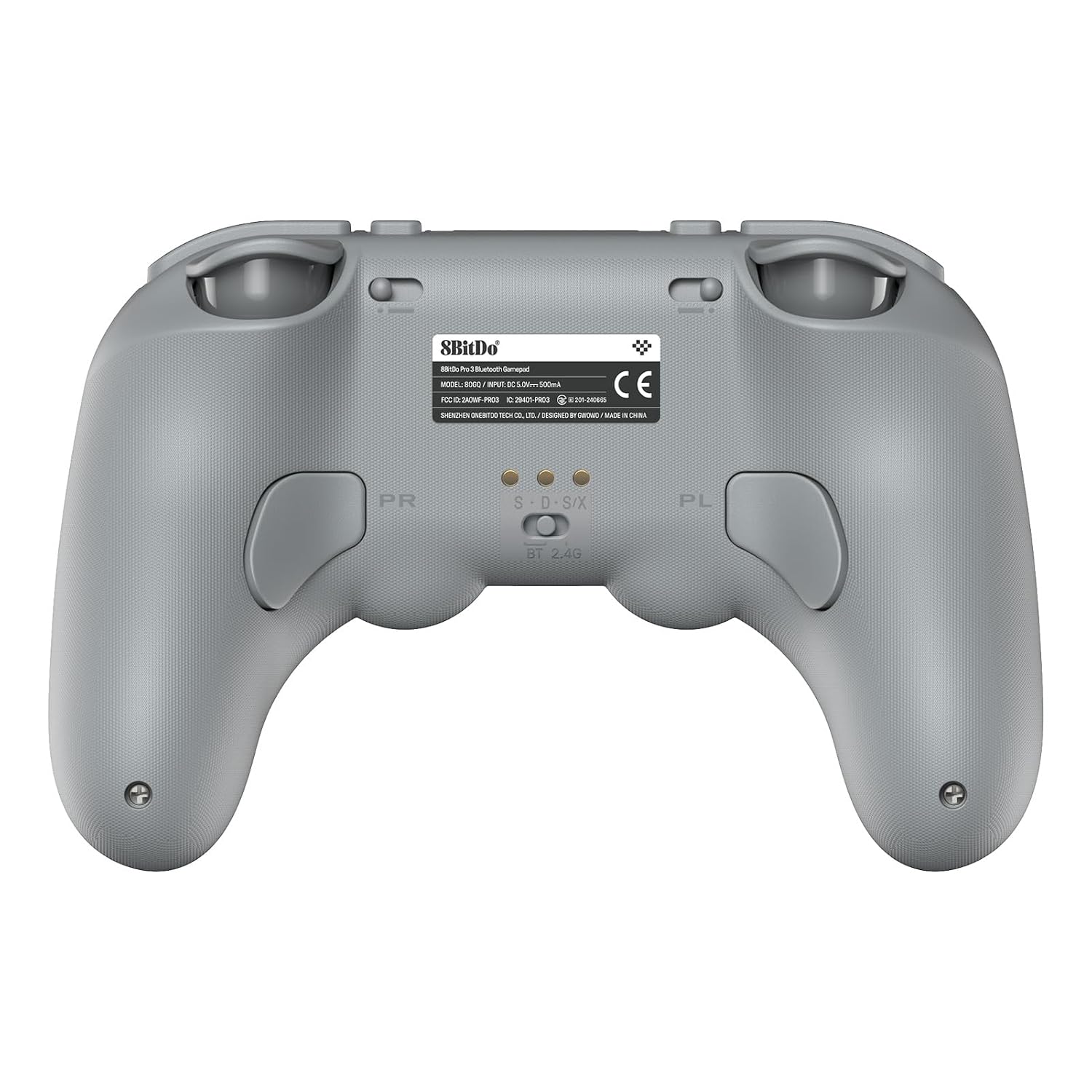 Control 8BitDo Pro 3 Bluetooth para Switch/Switch 2 Gris - Imagen 4