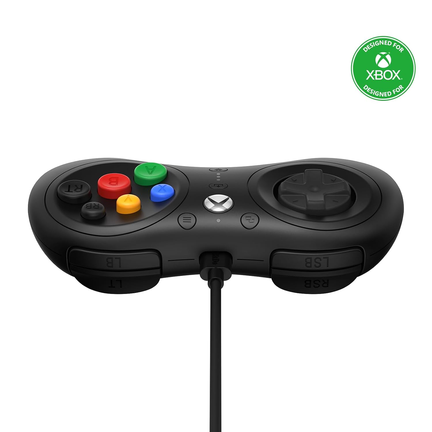 Control 8BitDo M30 Cableado para Xbox Negro - Imagen 6
