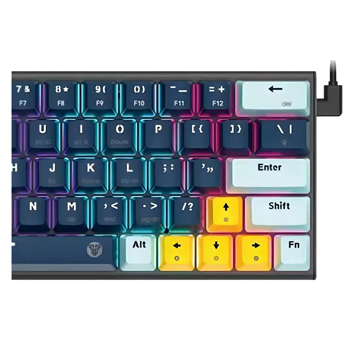Teclado mecánico Fantech ATOM63 MK874V2 MIZU - Imagen 2