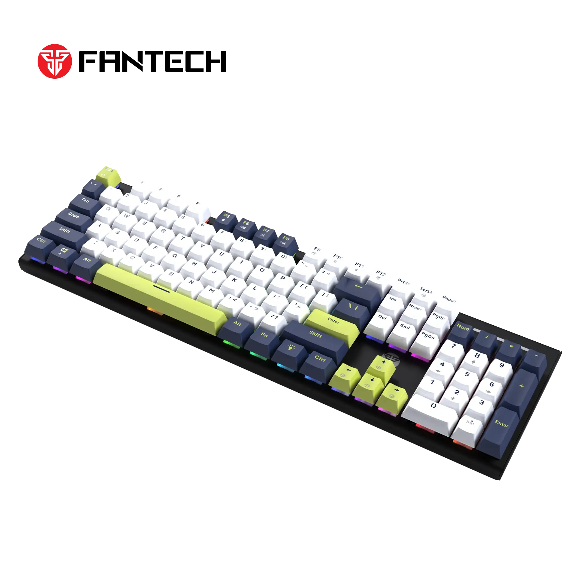 Teclado mecánico ATOM104S MK878S Mori Edition Blanco - Imagen 2