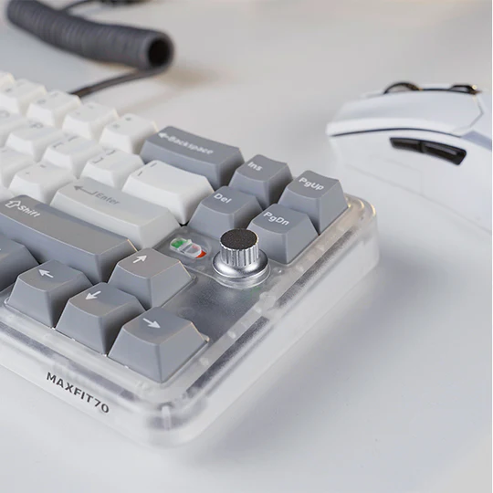 Teclado Mecánico inalámbrico Fantech MAXFIT70 Epic Grayscale - Imagen 2