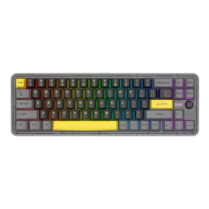 Teclado Mecánico inalámbrico Fantech MAXFIT70 Vibrant Utility
