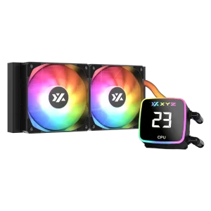 Enfriamiento liquido XYZ AQUAPULSE FUSION 240 AIO Negro