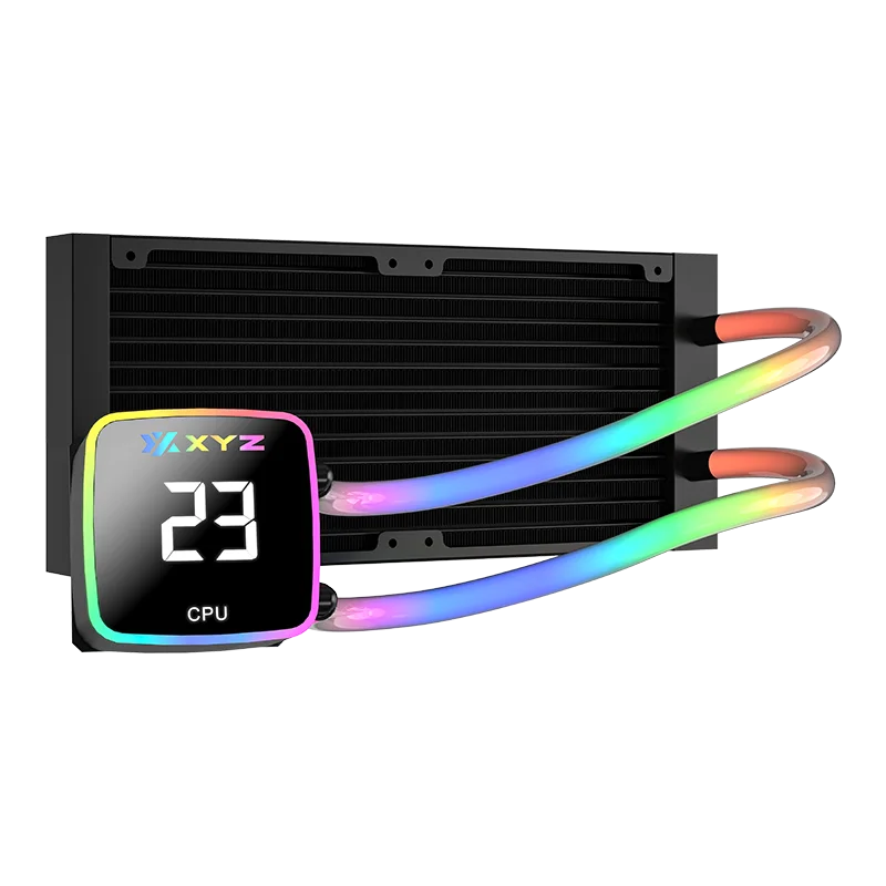 Enfriamiento liquido XYZ AQUAPULSE FUSION 240 AIO Negro - Imagen 5