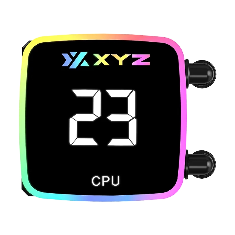 Enfriamiento liquido XYZ AQUAPULSE FUSION 240 AIO Negro - Imagen 2